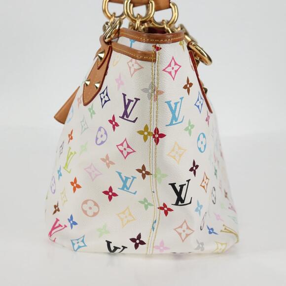 LOUIS VUITTON Monogram Multicolor Annie GM Tote Bag White M40303 - Picture 3 of 16